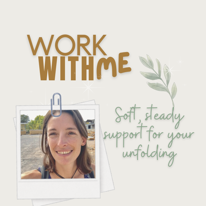 Work with me – soft healing invitation image