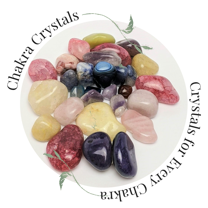 colorful chakra crystals for every chakra