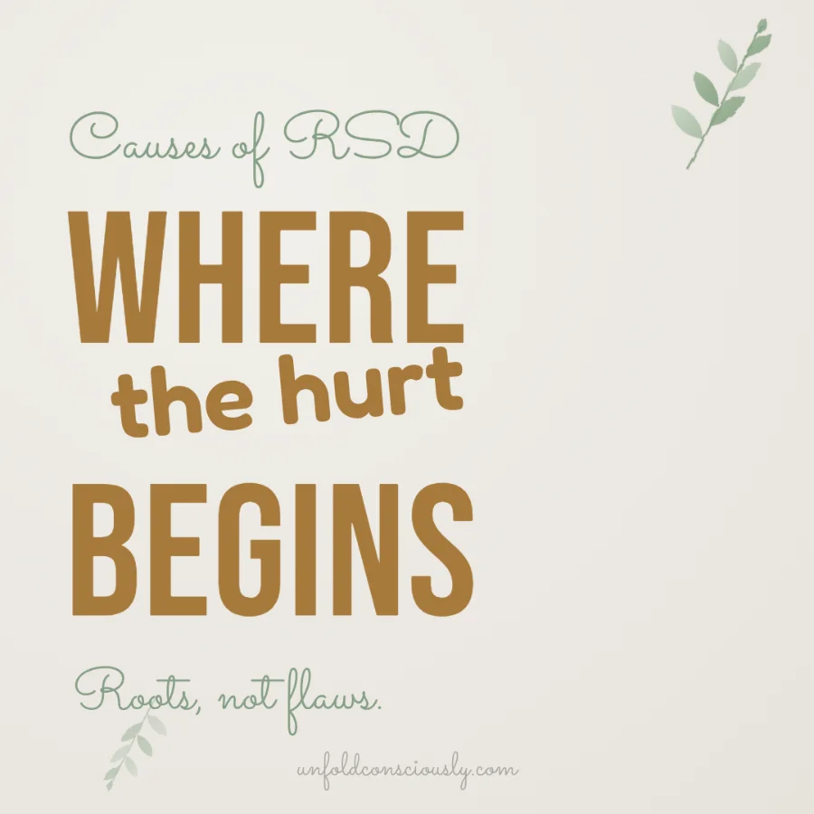where the hurt begins - causes of rsd