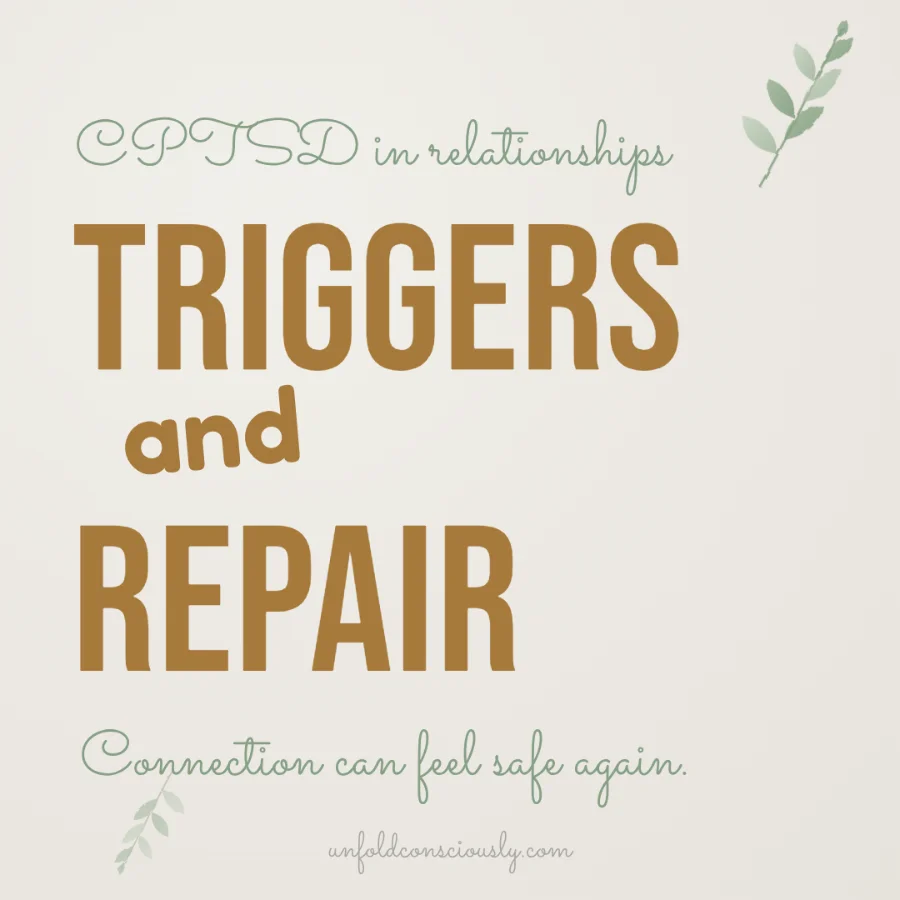triggers and repair - cptsd in relationships